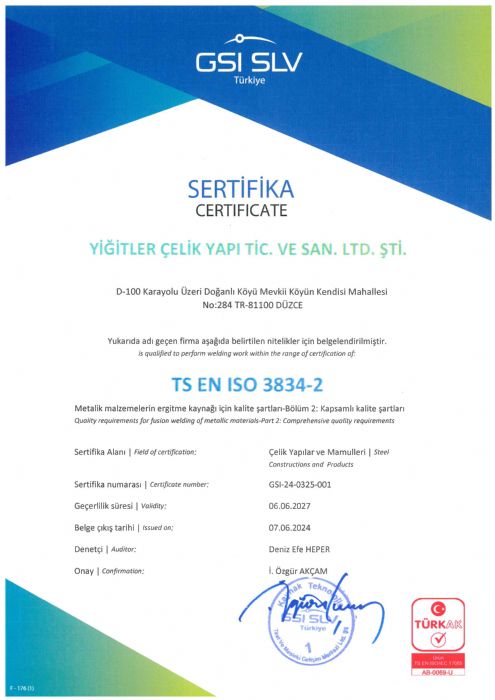 TS EN ISO 3834-2