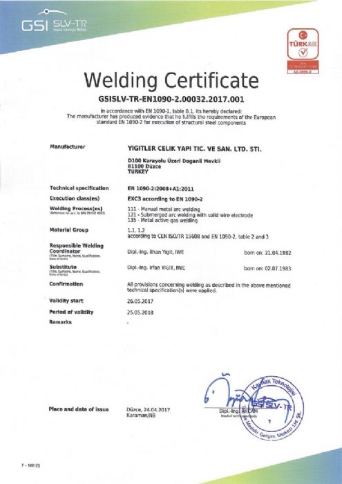1090-2 EXC3 Welding Certificate-1